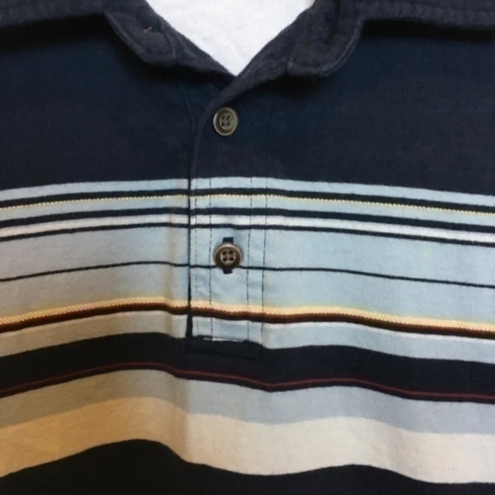 Boys size medium Navy Old Navy polo shirt